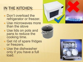 Turning off lights when we’re not in the room