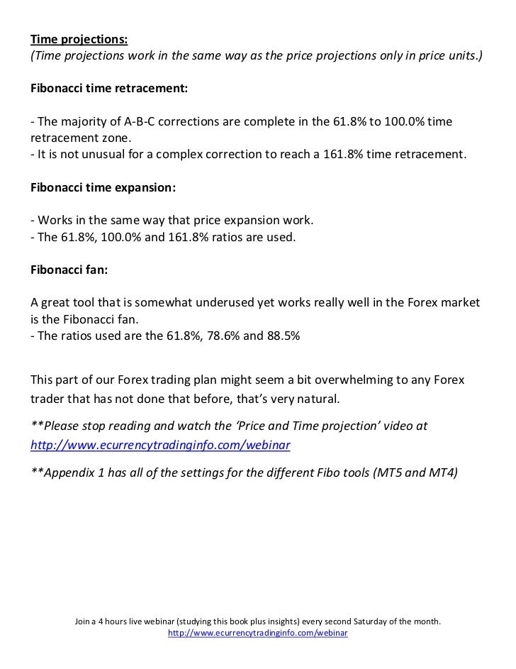 My Personal Forex Trading Plan - 