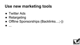 Gain traffic via Q&A sites / forums
#10
 