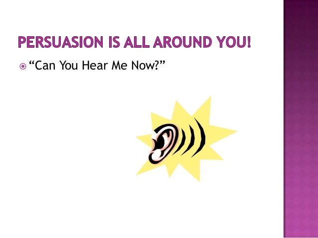 persuasive power point