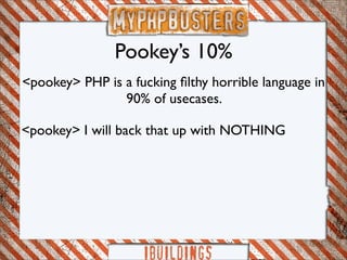 Myphp-busters: symfony framework