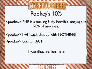 Myphp-busters: symfony framework
