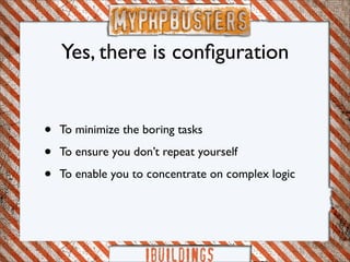 Myphp-busters: symfony framework