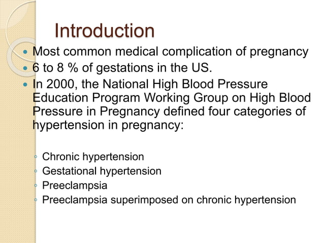 pregnancy induced hypertension essay