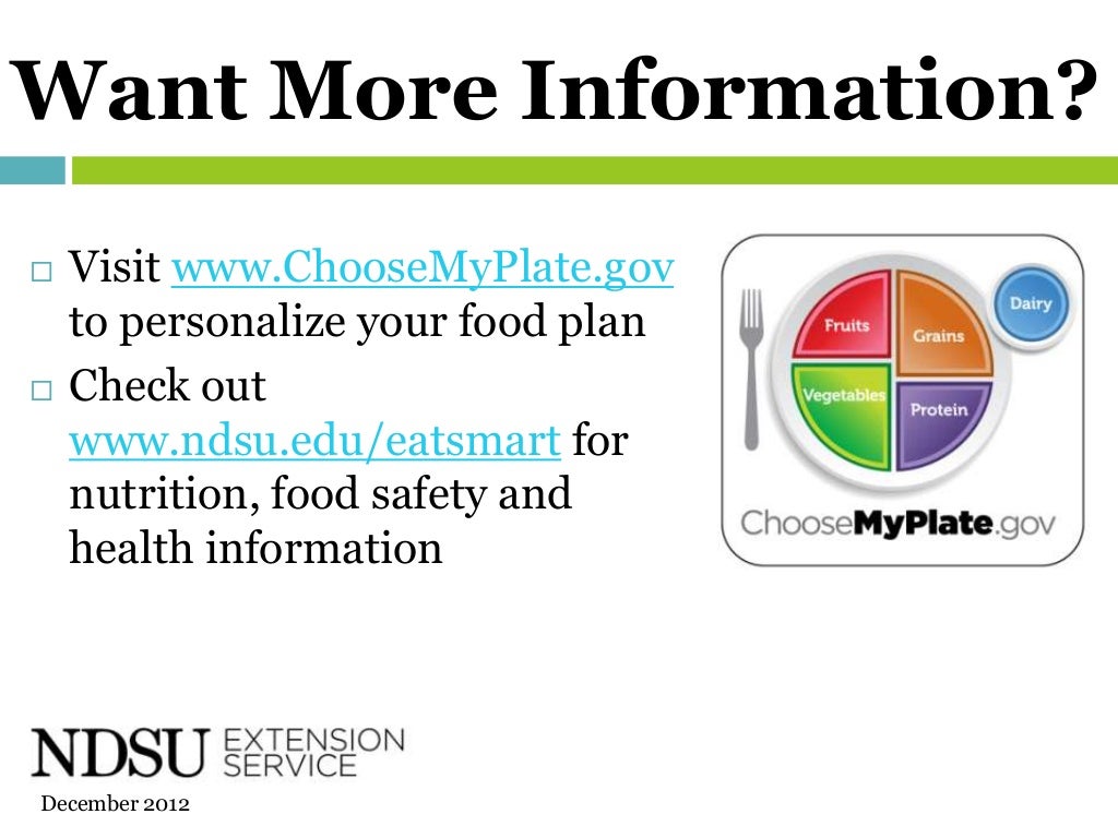 MyPlate Make Half Your Grains Whole Grains