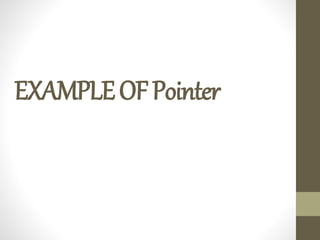 EXAMPLEOFPointer
 