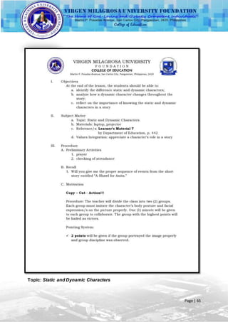 (PART 2 OF 2) Off - Campus Practice Teaching Portfolio | DOCX