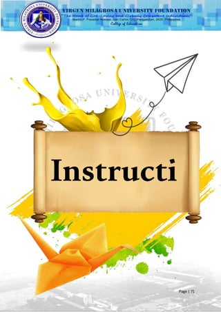 (PART 2 OF 2) Off - Campus Practice Teaching Portfolio | DOCX