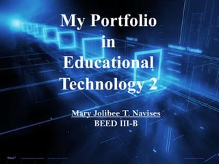 My portfolio in educational technology 2