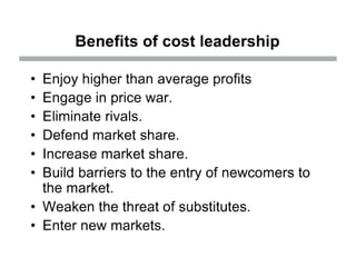 Poter's Generic Model