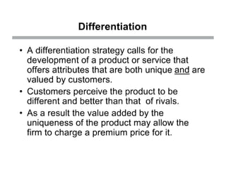 Poter's Generic Model
