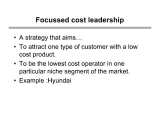 Poter's Generic Model