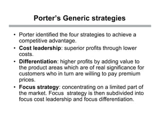 Poter's Generic Model