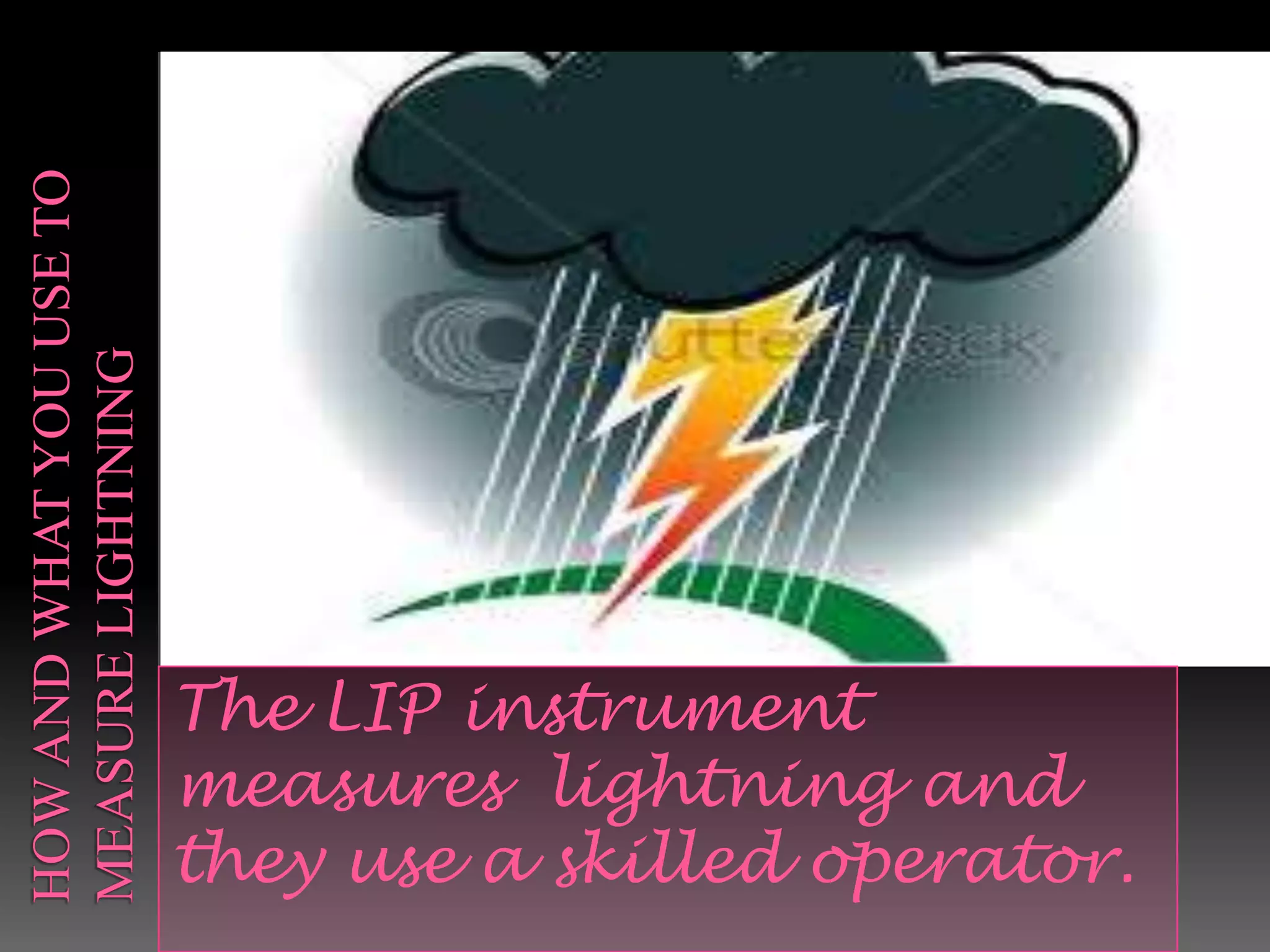 My powerpoint on lightning for a science project | PPT