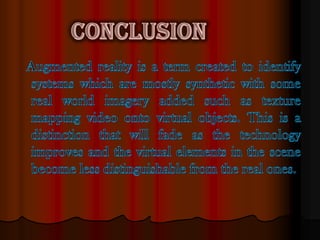 User interface limitation