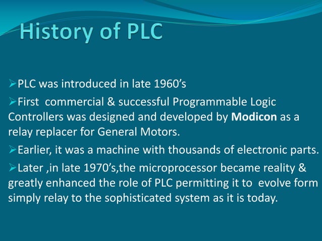 ppt on PLC | PPTX
