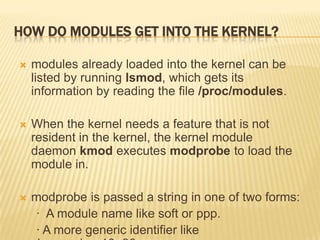 Linux Kernel Programming | PPT | Free Download