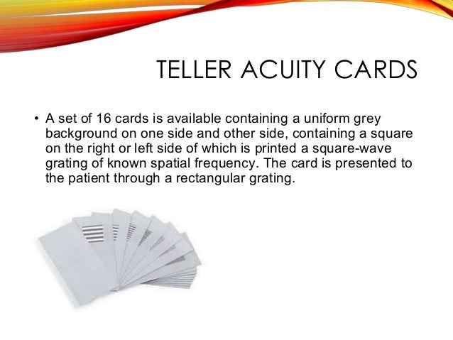 Teller Acuity Chart