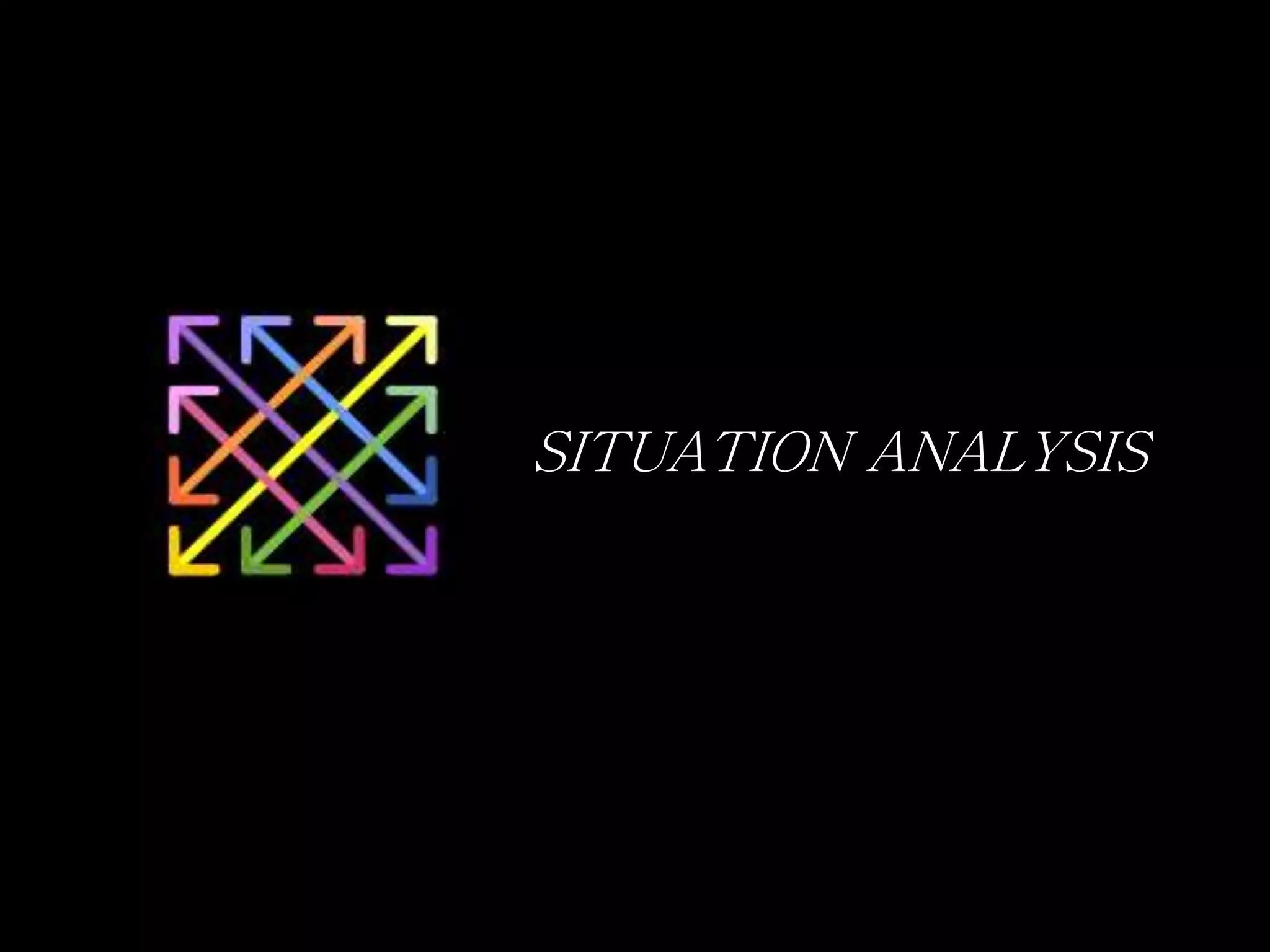 123
SITUATION ANALYSIS
 