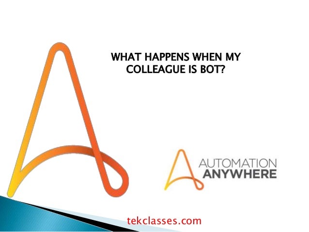 rpa automation anywhere