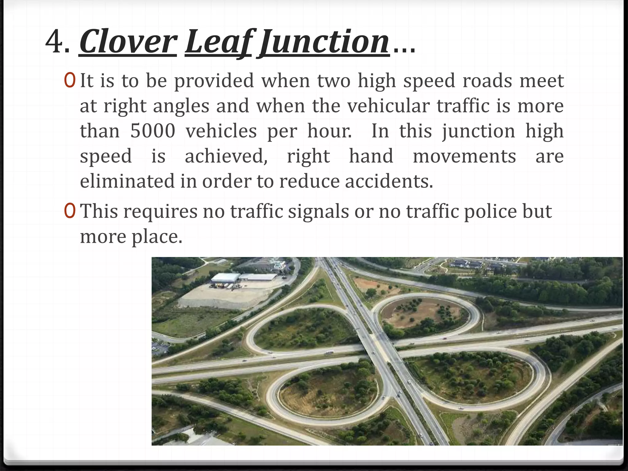 INTERSECTIONS IN TRAFFIC ENGINEERING | PPTX
