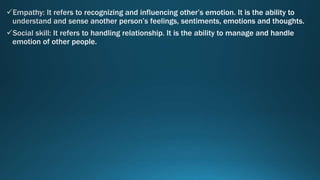 Case Study of Arun's Emotional Intelligence