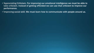 Case Study of Arun's Emotional Intelligence