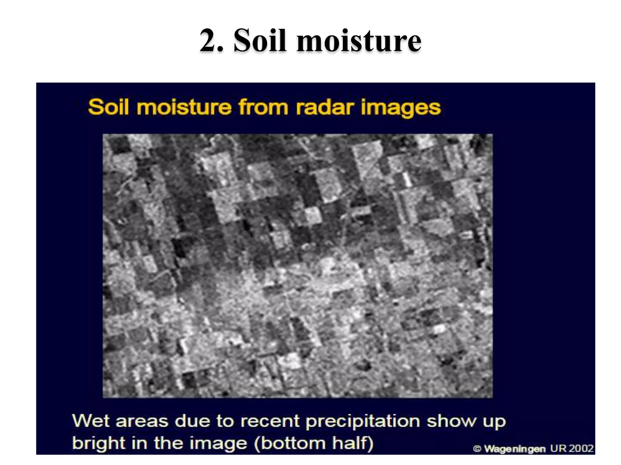 30
2. Soil moisture
 