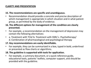 Development and Evaluation of clinical practice guideline (CPG) in ...