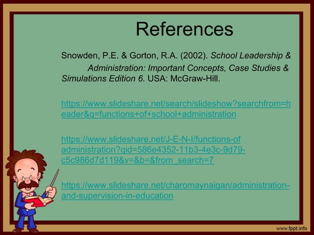 Function and principles of school administration | PPTX | Professional ...