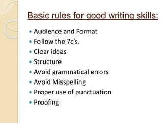academic writing skills of | PPT