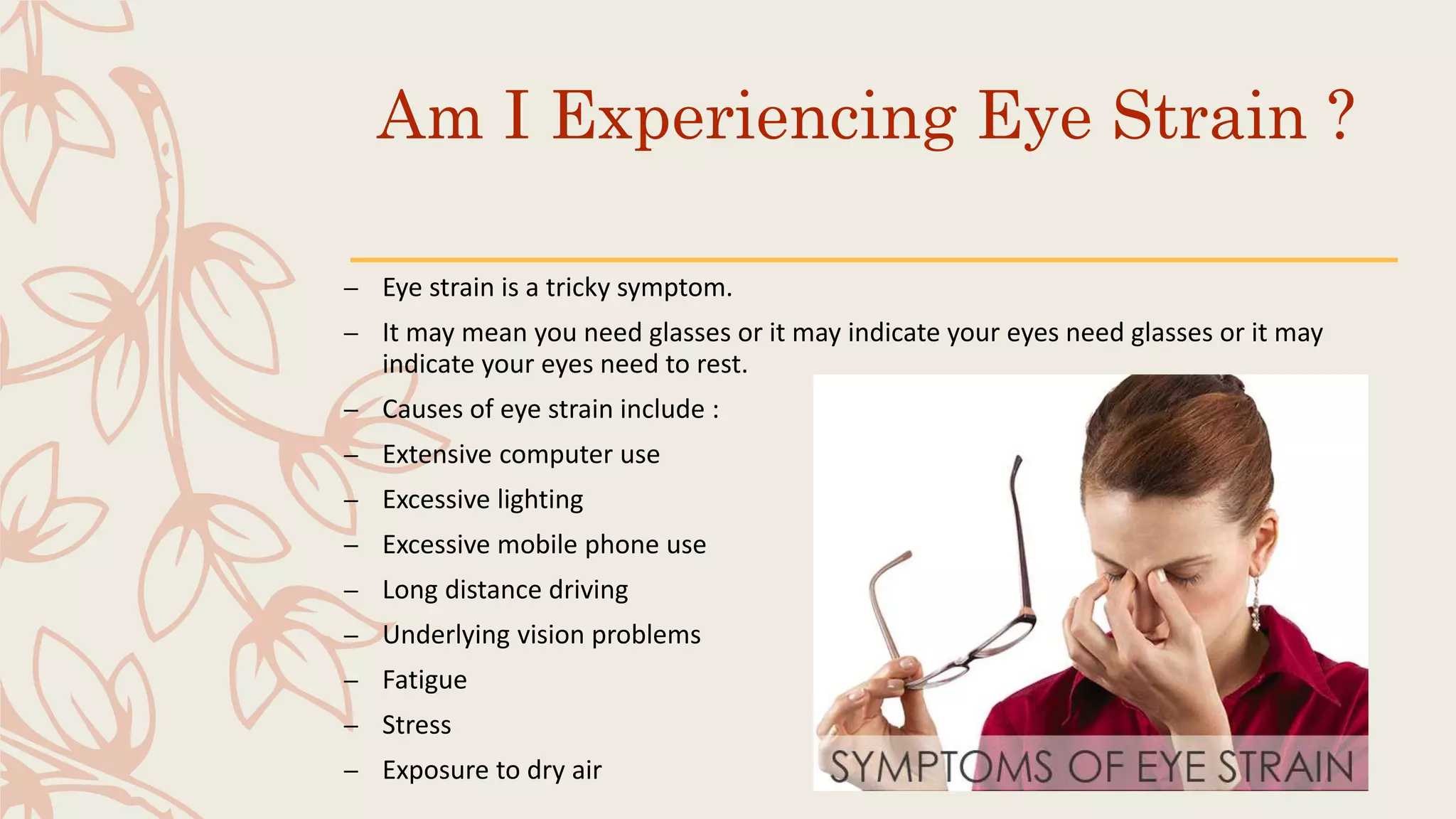 Can Straining Your Eyes Cause You To Have Headaches