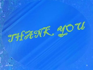THANK YOU
08/12/14 9