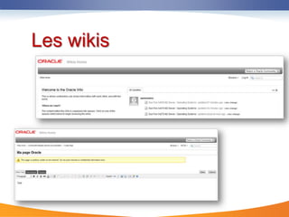 Les wikis
 