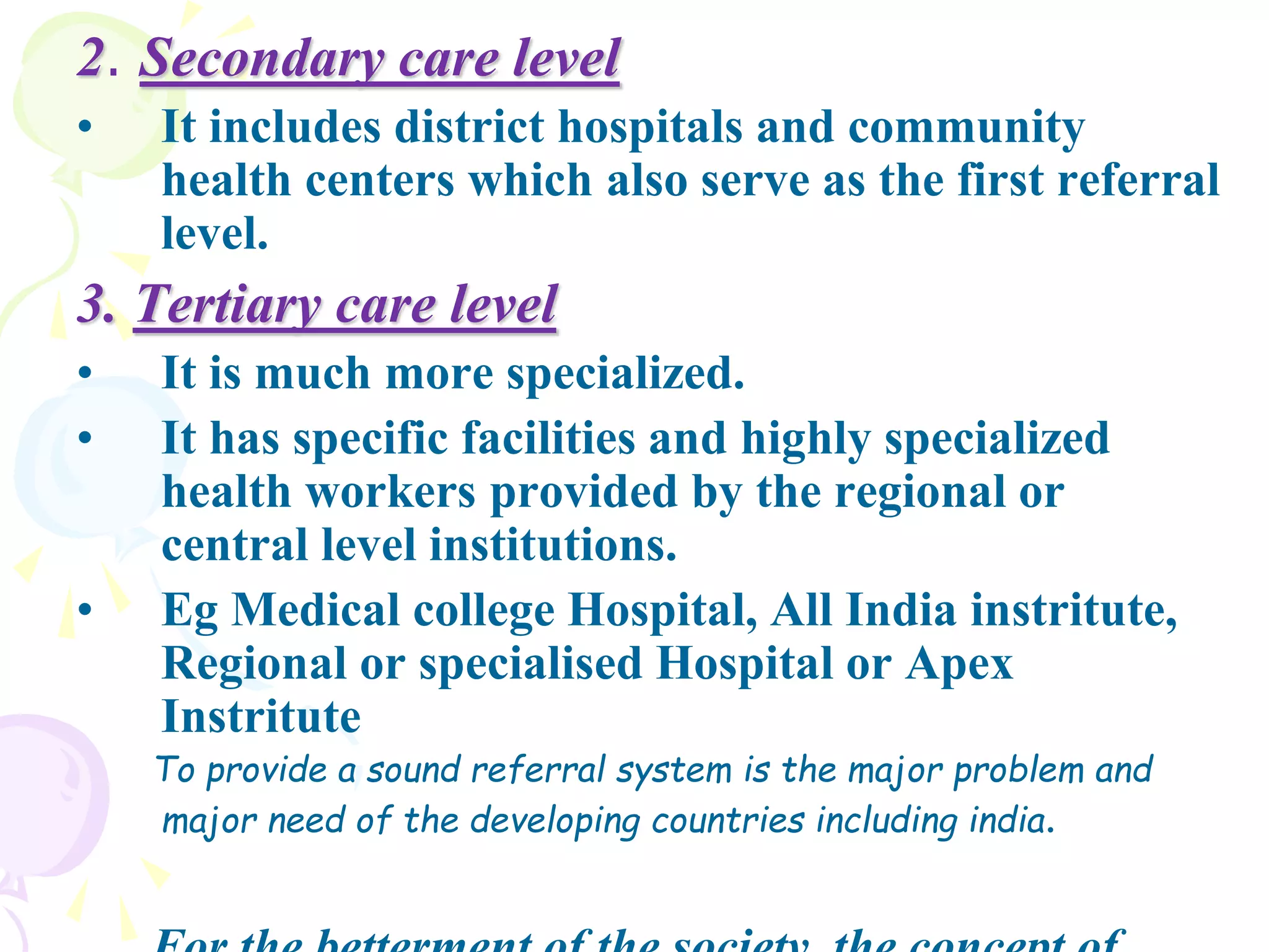 Heath System Heath System in India | PPT | Healthcare Industry | Industries