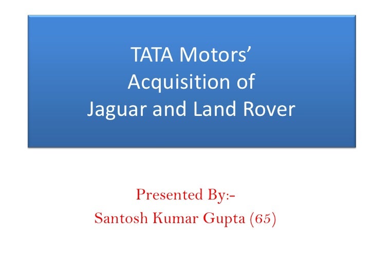Tata and Ford acquisition