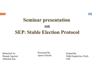 stable election protocol | PPT
