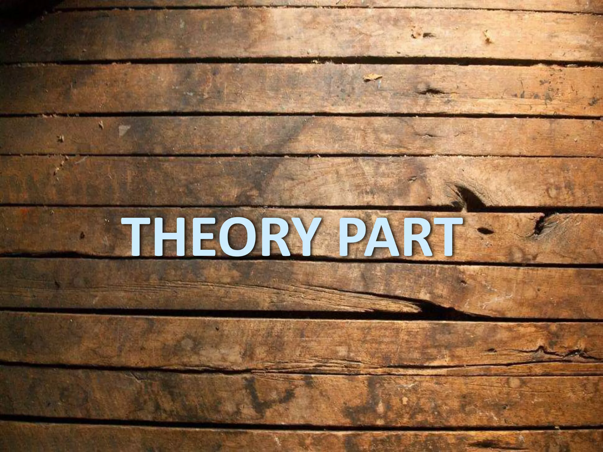 THEORY PART
 