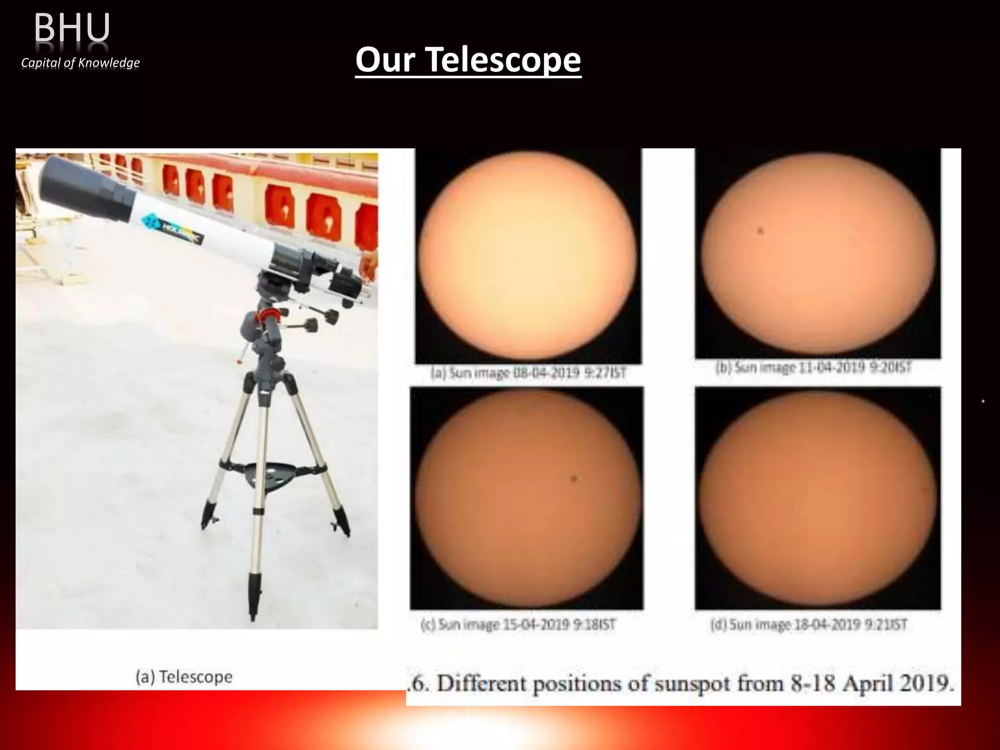 BHU
Capital of Knowledge Our Telescope
 