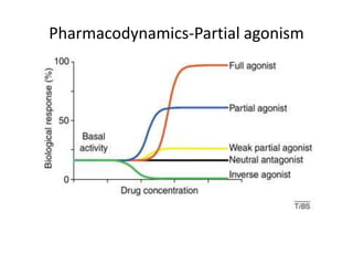Pharmacodynamics-Partial agonism
 