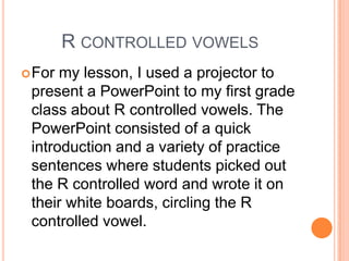 Nicole's Technology Experience