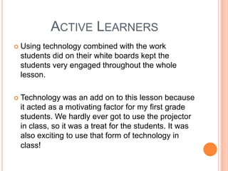 Nicole's Technology Experience