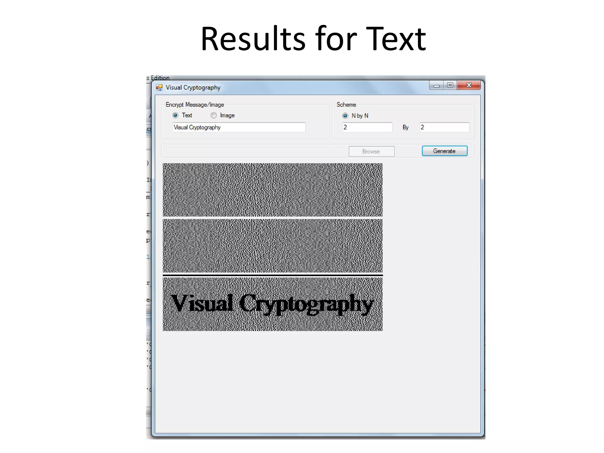 Results for Text
 