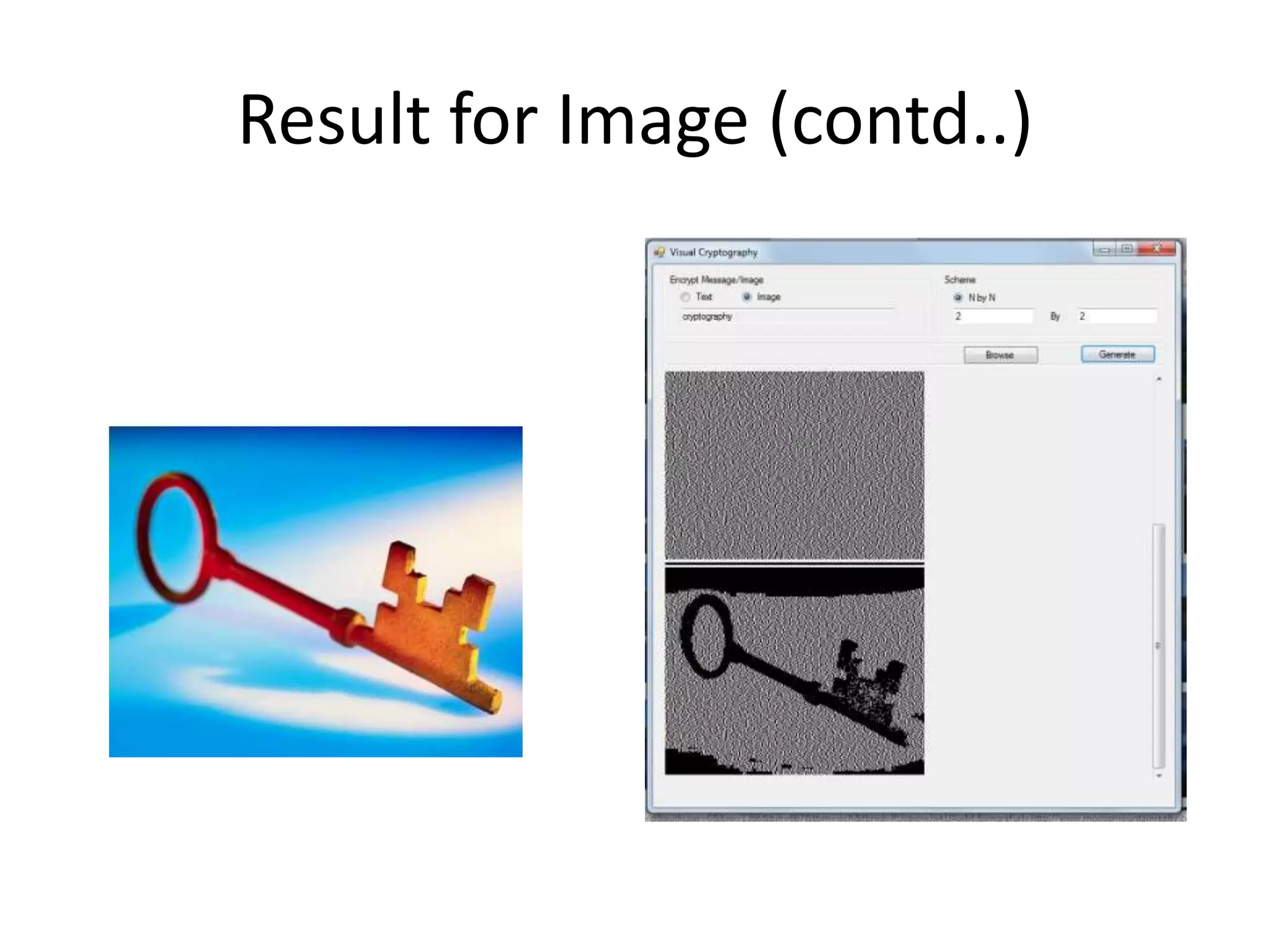 Result for Image (contd..)
 