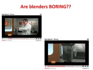 Are blenders BORING??