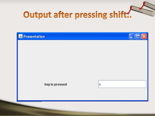 Event Handling in java | PPTX