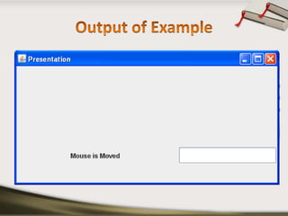 Output of Example
