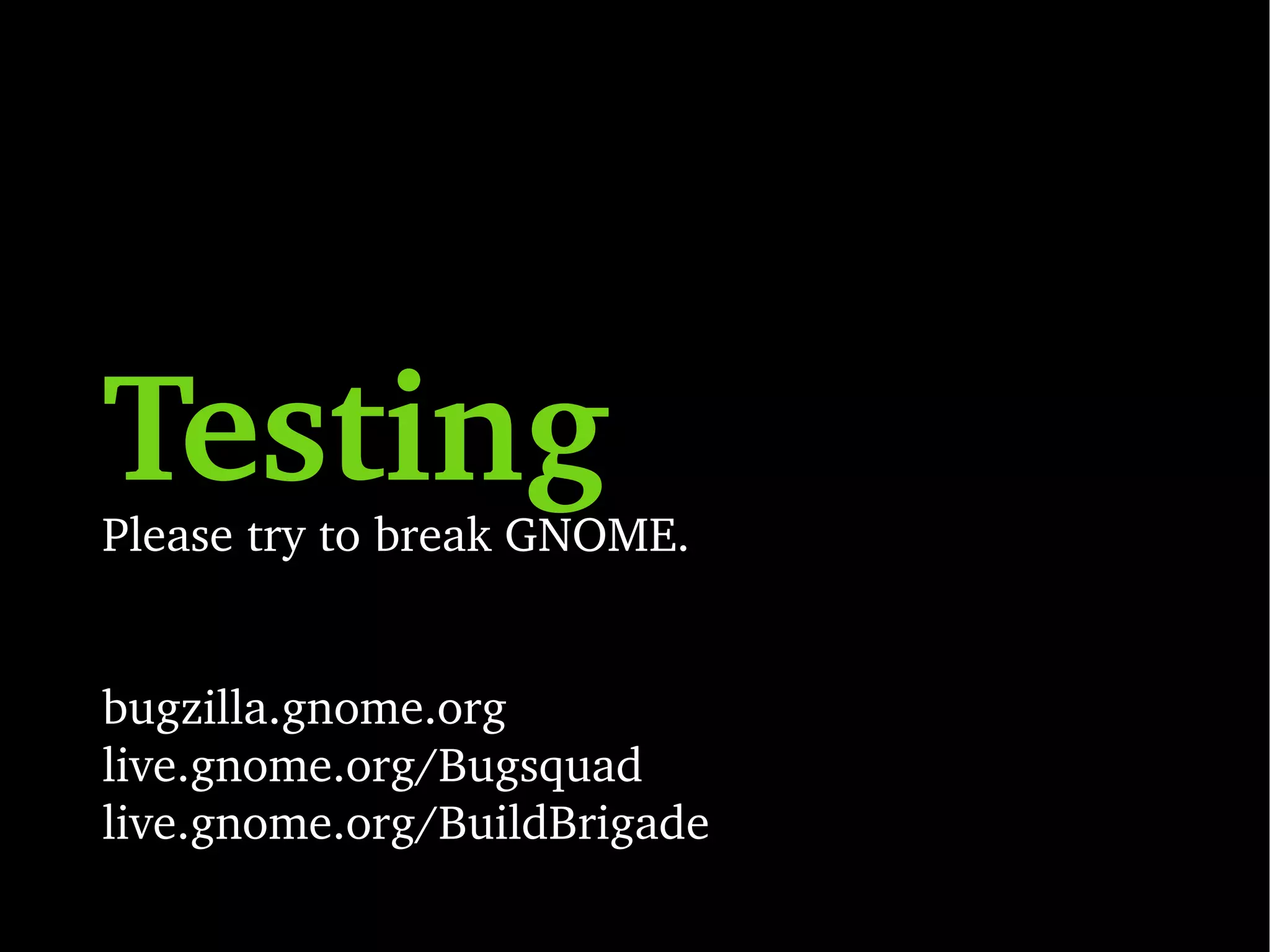 Message built-in Distraction free computing 