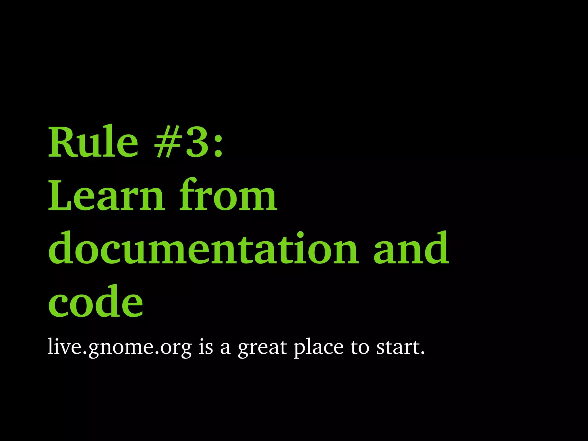 Web Development Define GNOME sites live.gnome.org/GnomeWeb 