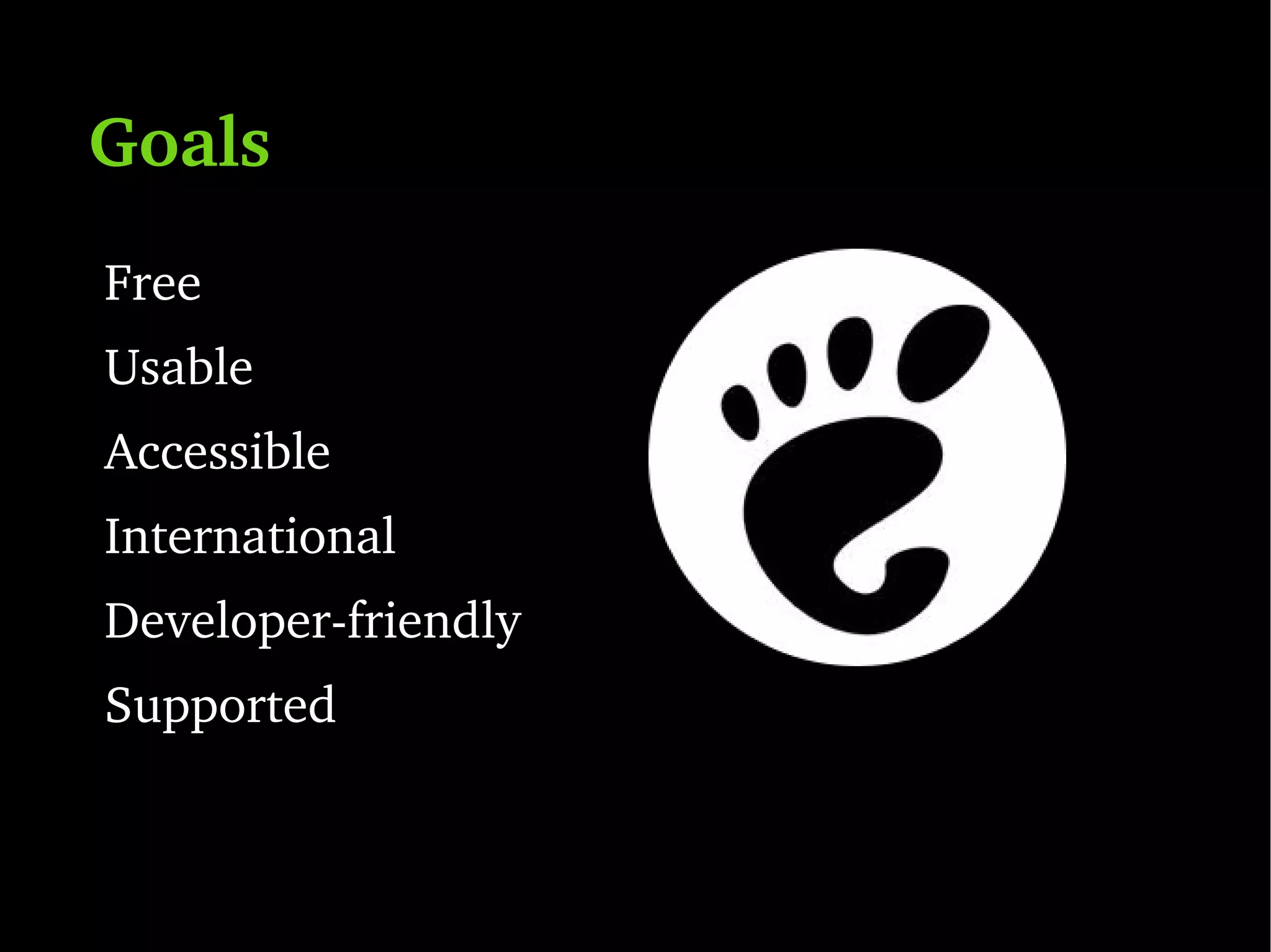 KDE alternative based on free software toolkit History 